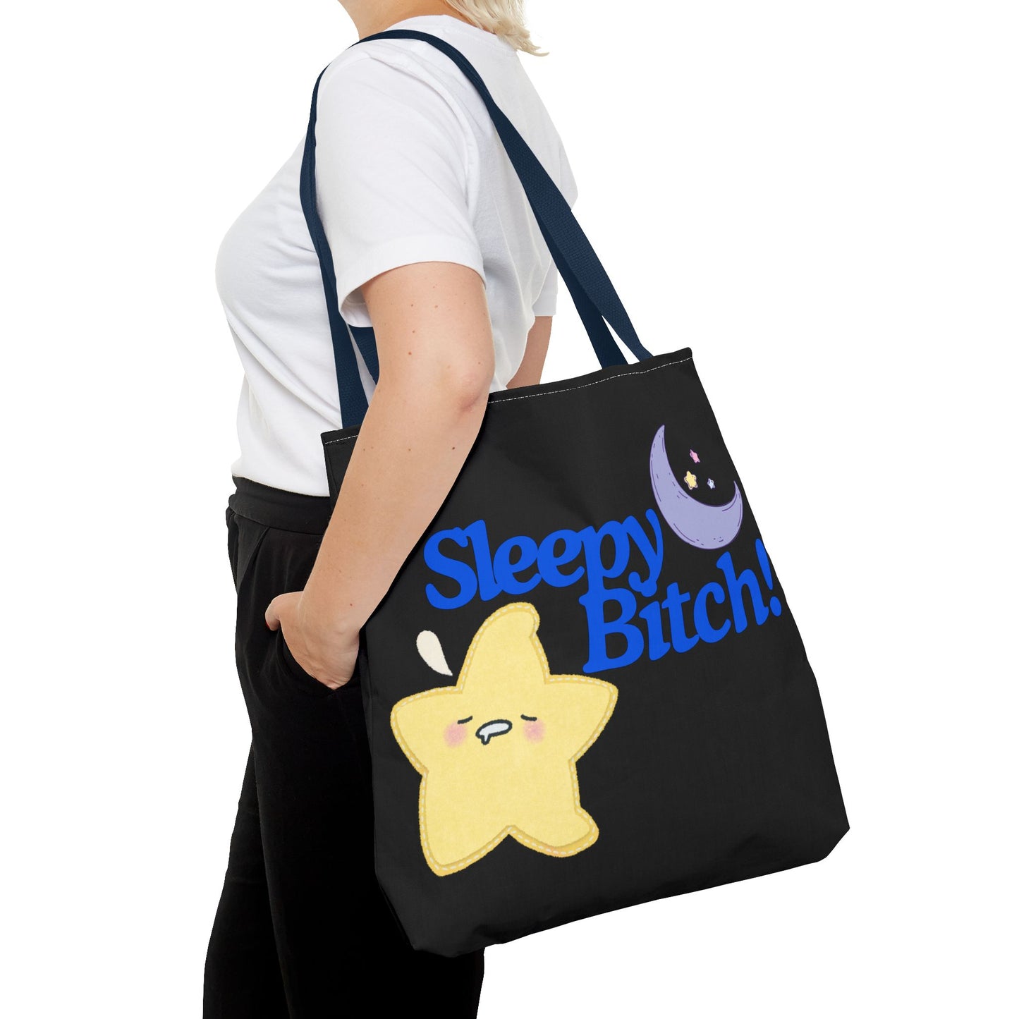Sleepy Bitch Tote Bag