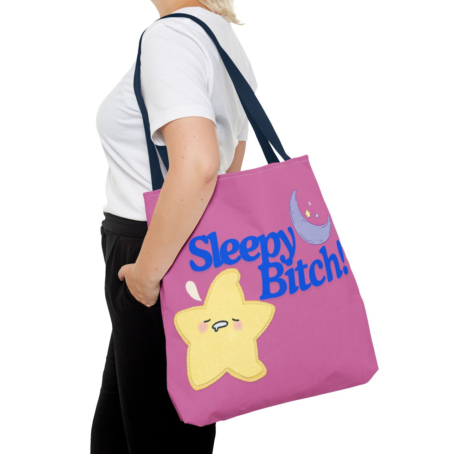 Sleepy Bitch Tote Bag
