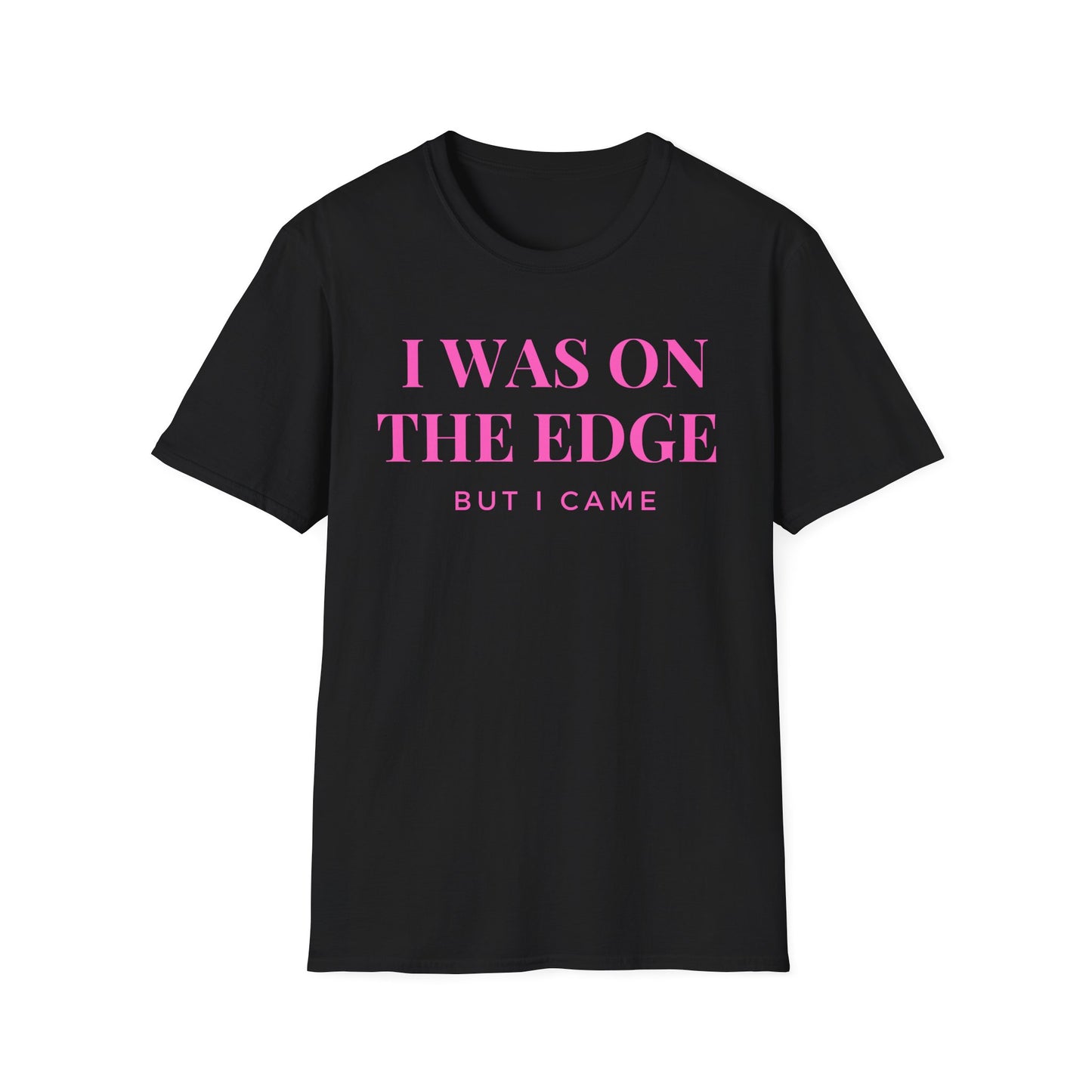 On The Edge - Pink Text