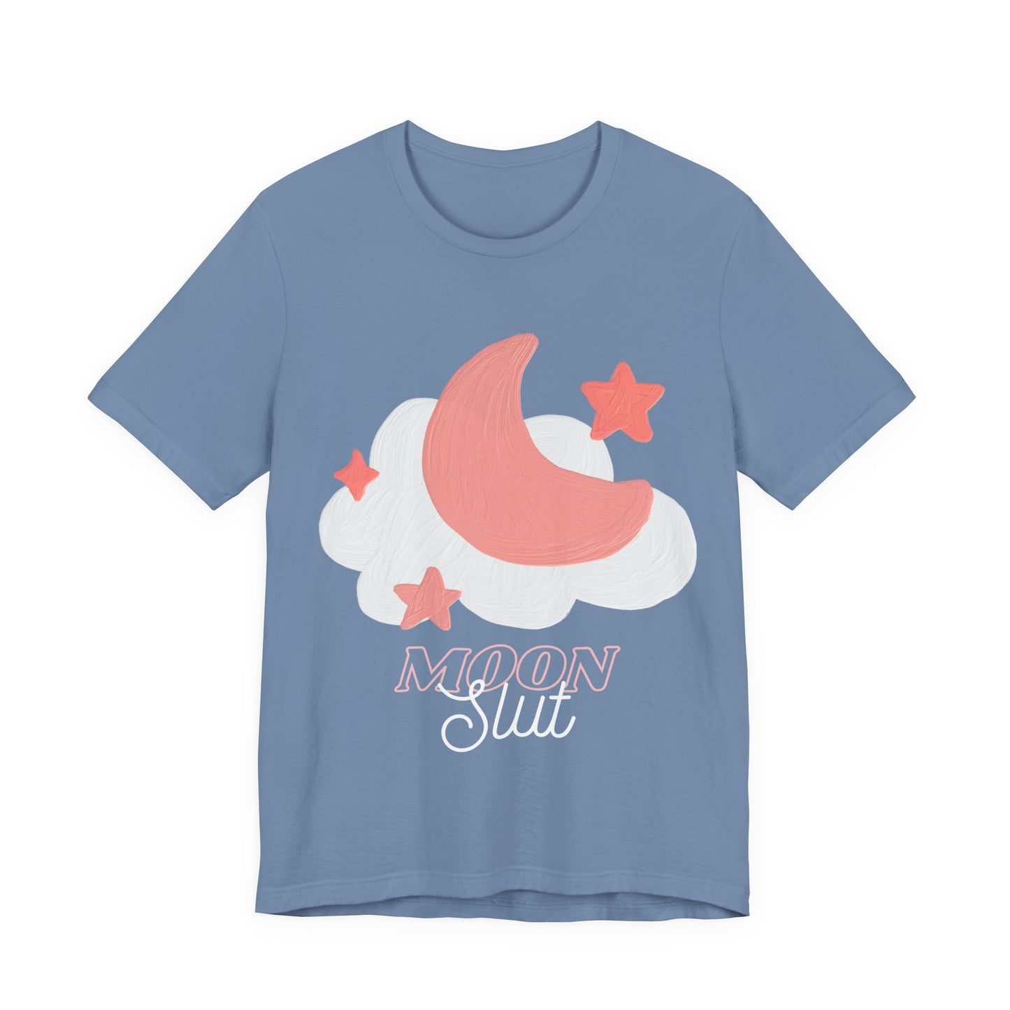 Celestial Moon Graphic Tee - Unisex Short Sleeve T-Shirt