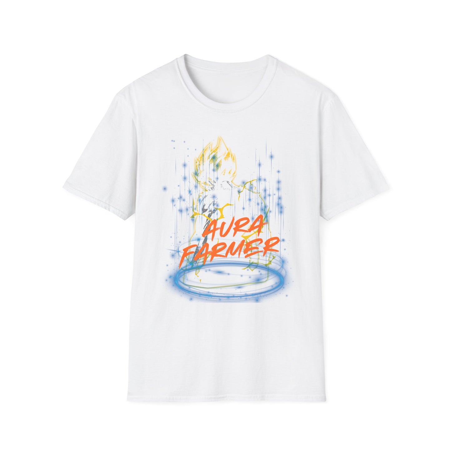 Aura Farmer Unisex Softstyle T-Shirt, Casual Tee for Nature Lovers, Eco-Friendly Gift, Bohemian Vibe, Spiritual Fashion