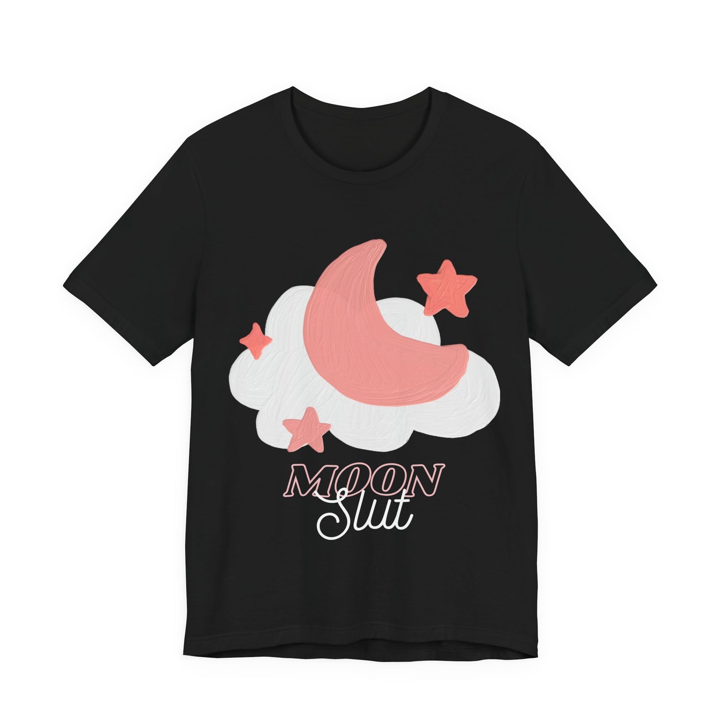 Celestial Moon Graphic Tee - Unisex Short Sleeve T-Shirt