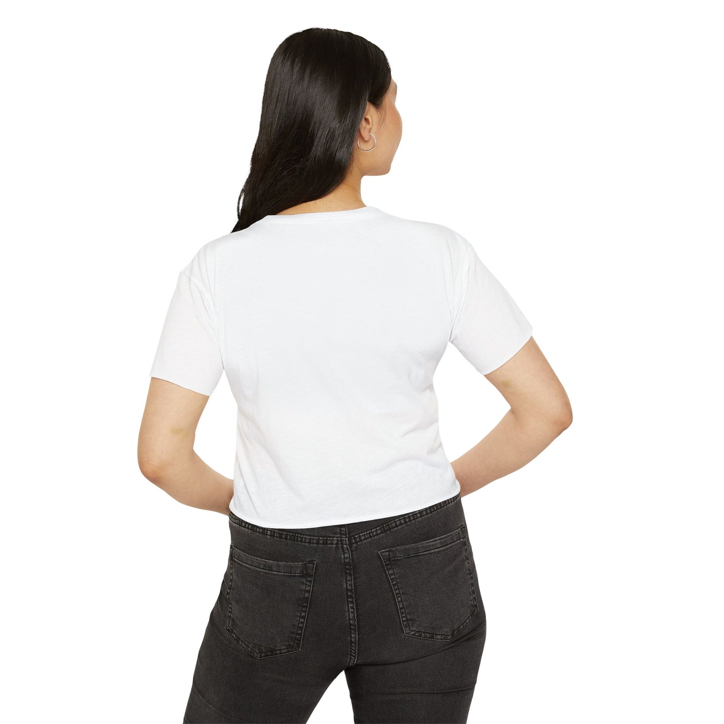 Happy Go Lucky Women's Festival Crop Top
