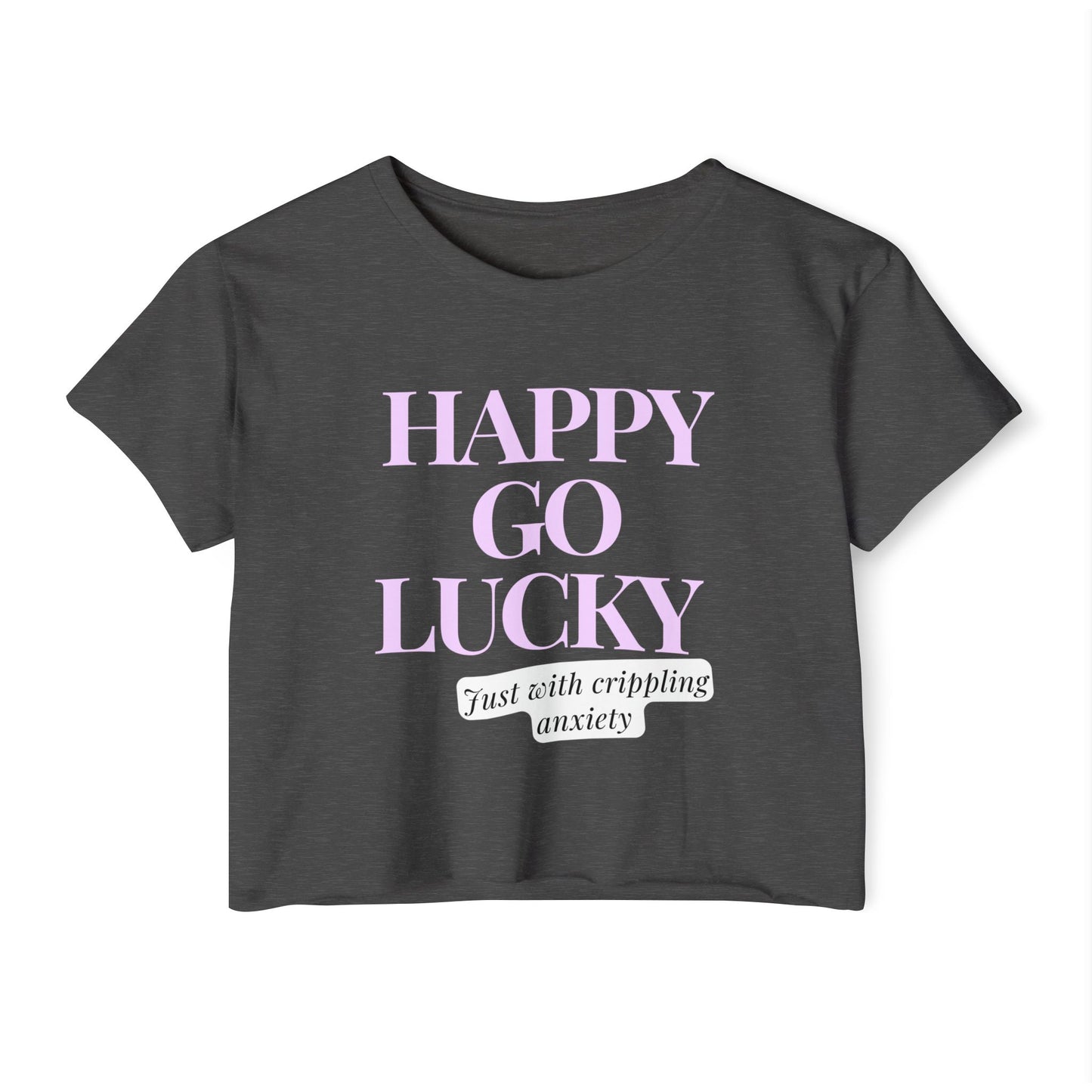 Happy Go Lucky Women's Festival Crop Top